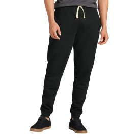 District DT8107 Re-Fleece Jogger - Black