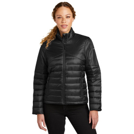 Eddie Bauer EB511 Ladies Quilted Jacket - Deep Black