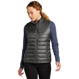 Eddie Bauer EB513 Ladies Quilted Vest - Iron Gate