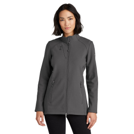 Eddie Bauer EB545 Ladies Stretch Soft Shell Jacket - Iron Gate