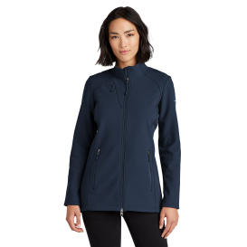 Eddie Bauer EB545 Ladies Stretch Soft Shell Jacket - River Blue Navy