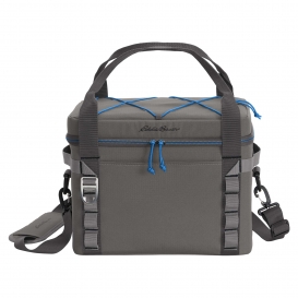 Eddie Bauer EB800 Max Cool 24-Can Cooler - Metal Grey/Expedition Blue