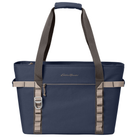 Eddie Bauer EB801 Max Cool Tote Cooler - River Blue Navy/Chrome