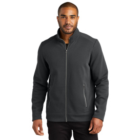 Port Authority F422 Network Fleece Jacket - Charcoal