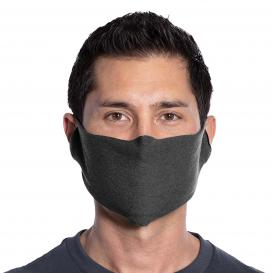 Port & Company FACECOVER 50/50 Cotton/Poly Face Covering - Dark Heather Grey