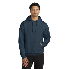 Jerzees H12M Rugged Unisex Hooded Sweatshirt - Washed Navy