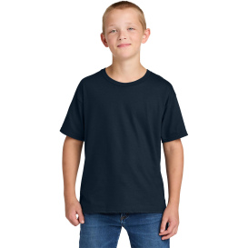 Jerzees IC46B Ultimate Youth Ring Spun T-Shirt - J Navy