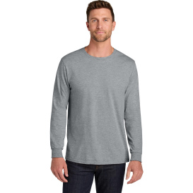 Jerzees IC46L Unisex Ring Spun Long Sleeve T-Shirt - Athletic Heather