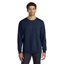 Jerzees IC48M Ultimate Unisex CVC Ring Spun Crewneck Sweatshirt - J Navy