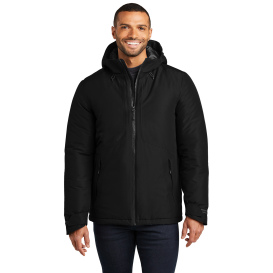 Port Authority J362 Venture Waterproof Insulated Jacket - Deep Black