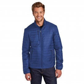 Port Authority J850 Packable Puffy Jacket - Cobalt Blue