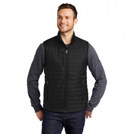 Port Authority J851 Packable Puffy Vest - Sterling Grey/Graphite