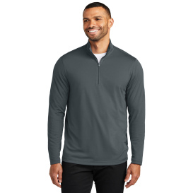 Port Authority K112 Dry Zone UV Micro-Mesh 1/4-Zip - Graphite