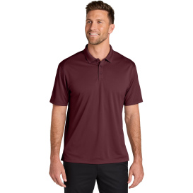 Port Authority K240 Wearever Performance Pique Polo - Burgundy