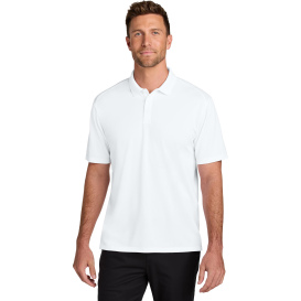 Port Authority K240 Wearever Performance Pique Polo - White