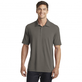 Port Authority K568 Cotton Touch Performance Polo - Grey Smoke