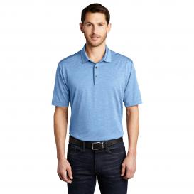 Port Authority K585 Shadow Stripe Polo - Carolina Blue