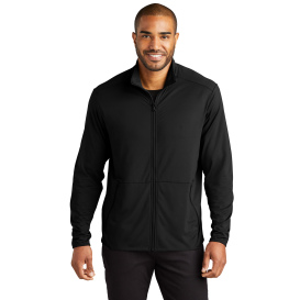 Port Authority K595 Accord Stretch Fleece Full-Zip - Black