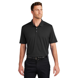 Port Authority K683 City Stretch Flat Knit Polo - Black