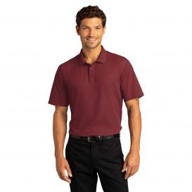 Port Authority K810 SuperPro React Polo - Burgundy