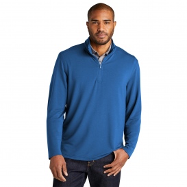 Port Authority K825 Microterry 1/4-Zip Pullover - Aegean Blue