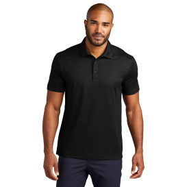 Port Authority K830 Fine Pique Blend Polo - Black Heather