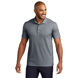 Port Authority K830 Fine Pique Blend Polo - River Blue Navy Heather