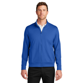 Port Authority K881 C-FREE Double Knit Full-Zip - True Royal