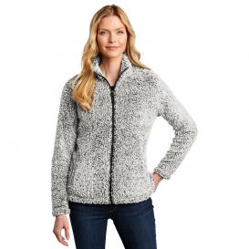 Port Authority L131 Ladies Cozy Fleece Jacket - Grey Heather