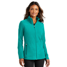 Port Authority L151 Ladies Accord Microfleece Jacket - Teal Blue