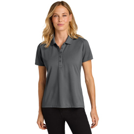 Port Authority LK240 Ladies Wearever Performance Pique Polo - Storm Gray