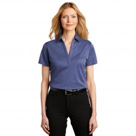 Port Authority LK542 Ladies Heathered Silk Touch Performance Polo - Royal Heather