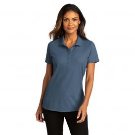 Port Authority LK810 Ladies SuperPro React Polo - Regatta Blue