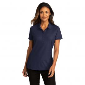 Port Authority LK810 Ladies SuperPro React Polo - True Navy