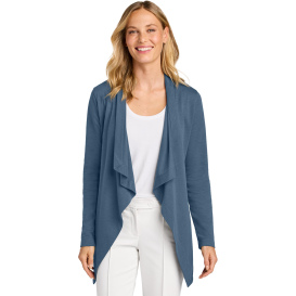 Port Authority LK820 Ladies Breakwater Open Cardigan - Dusk Blue