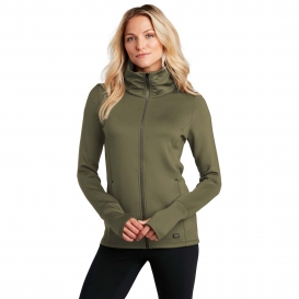 OGIO Endurance LOE703 Ladies Modern Performance Full-Zip - Deep Olive