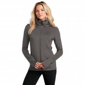 OGIO Endurance LOE703 Ladies Modern Performance Full-Zip - Tarmac Grey