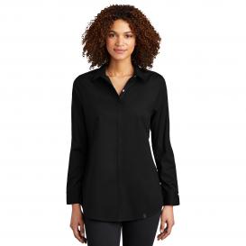 OGIO LOG1002 Ladies Commuter Woven Tunic - Blacktop | Full Source