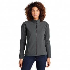 OGIO LOG755 Ladies Commuter Full-Zip Soft Shell - Diesel Grey | Full Source