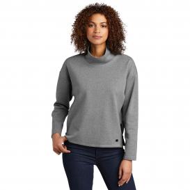 OGIO LOG822 Ladies Transition Pullover Sweatshirt - Petrol Grey Heather