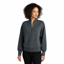 OGIO LOG861 Ladies Transcend 1/4-Zip - Tarmac Grey