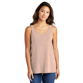 Port & Company LPC099TT Ladies Beach Wash Garment-Dyed Tank - Peach
