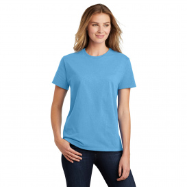 Port & Company LPC61 Ladies Essential T-Shirt - Aquatic Blue