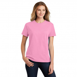 Port & Company LPC61 Ladies Essential T-Shirt - Candy Pink