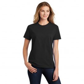 Port & Company LPC61 Ladies Essential T-Shirt - Jet Black