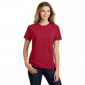 Port & Company LPC61 Ladies Essential T-Shirt - Red