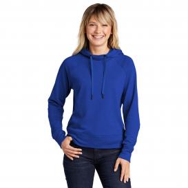 Sport-Tek LST272 Ladies Lightweight French Terry Pullover Hoodie - True Royal