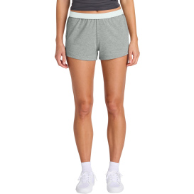 Sport-Tek LST311 Ladies Jersey Knit Squad Shorts - Heather Gray