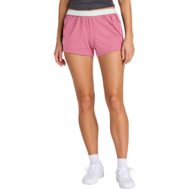 Sport-Tek LST311 Ladies Jersey Knit Squad Shorts - True Pink