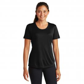 Sport-Tek® Ladies PosiCharge® Replica Jersey Black/ White XS